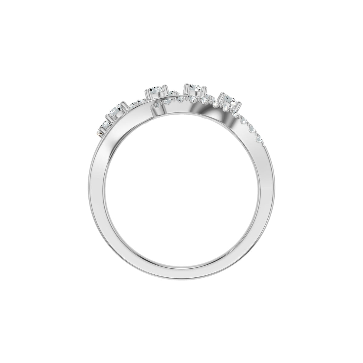 DLR002782 18 KT / White Gold / 18