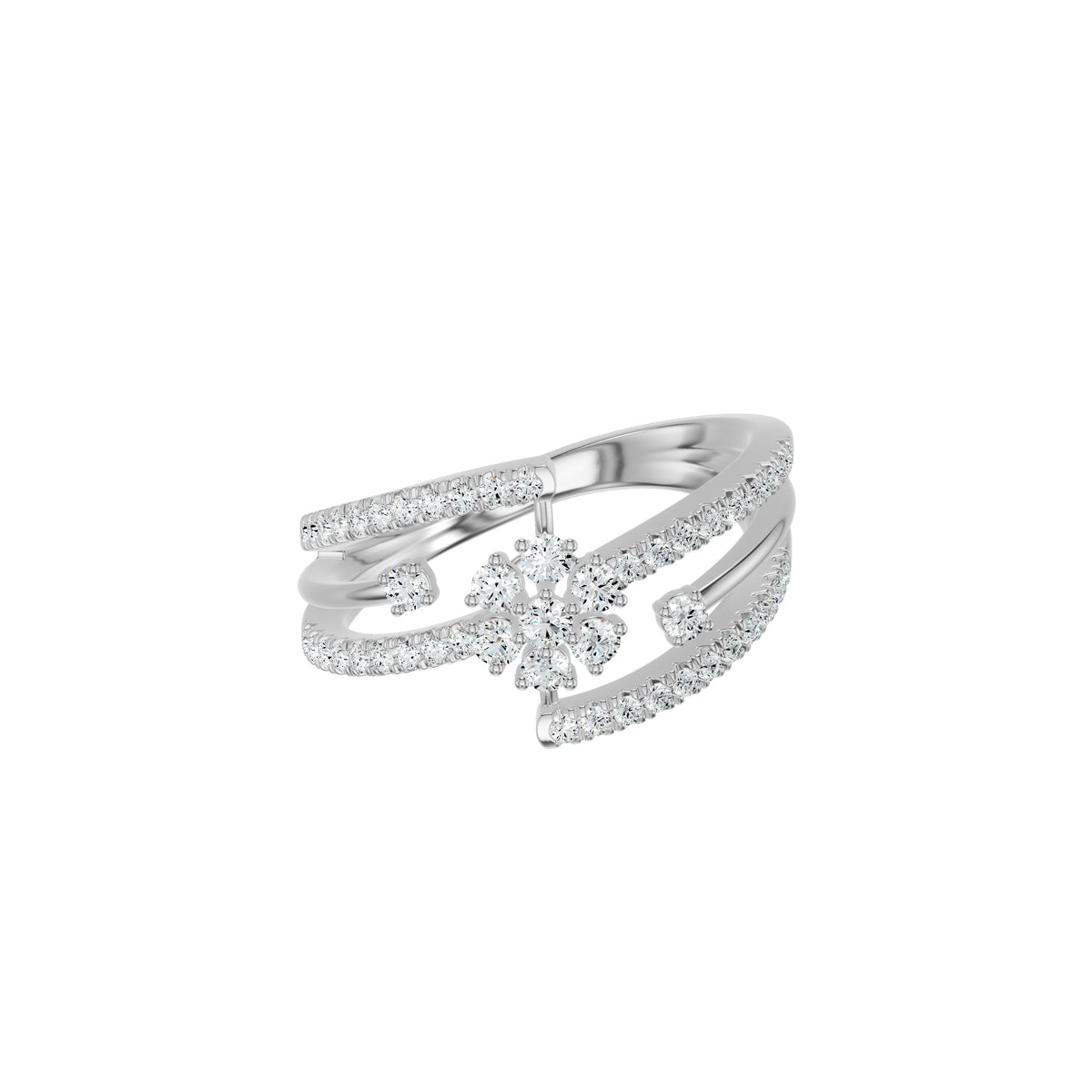 DLR002783 18 KT / White Gold / 18