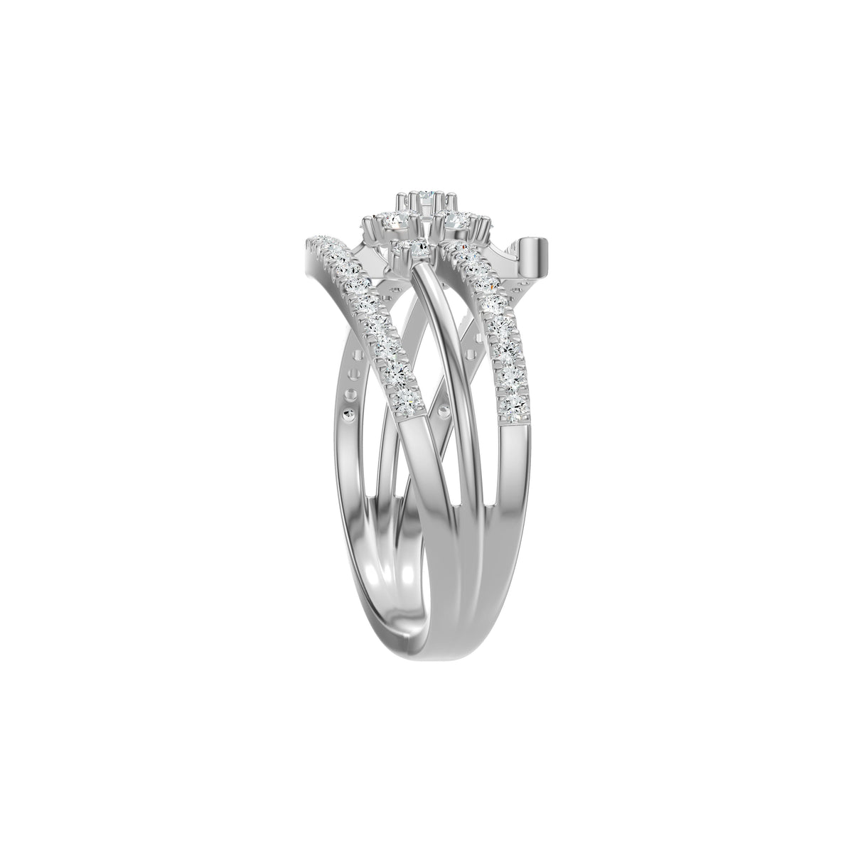 DLR002783 18 KT / White Gold / 18