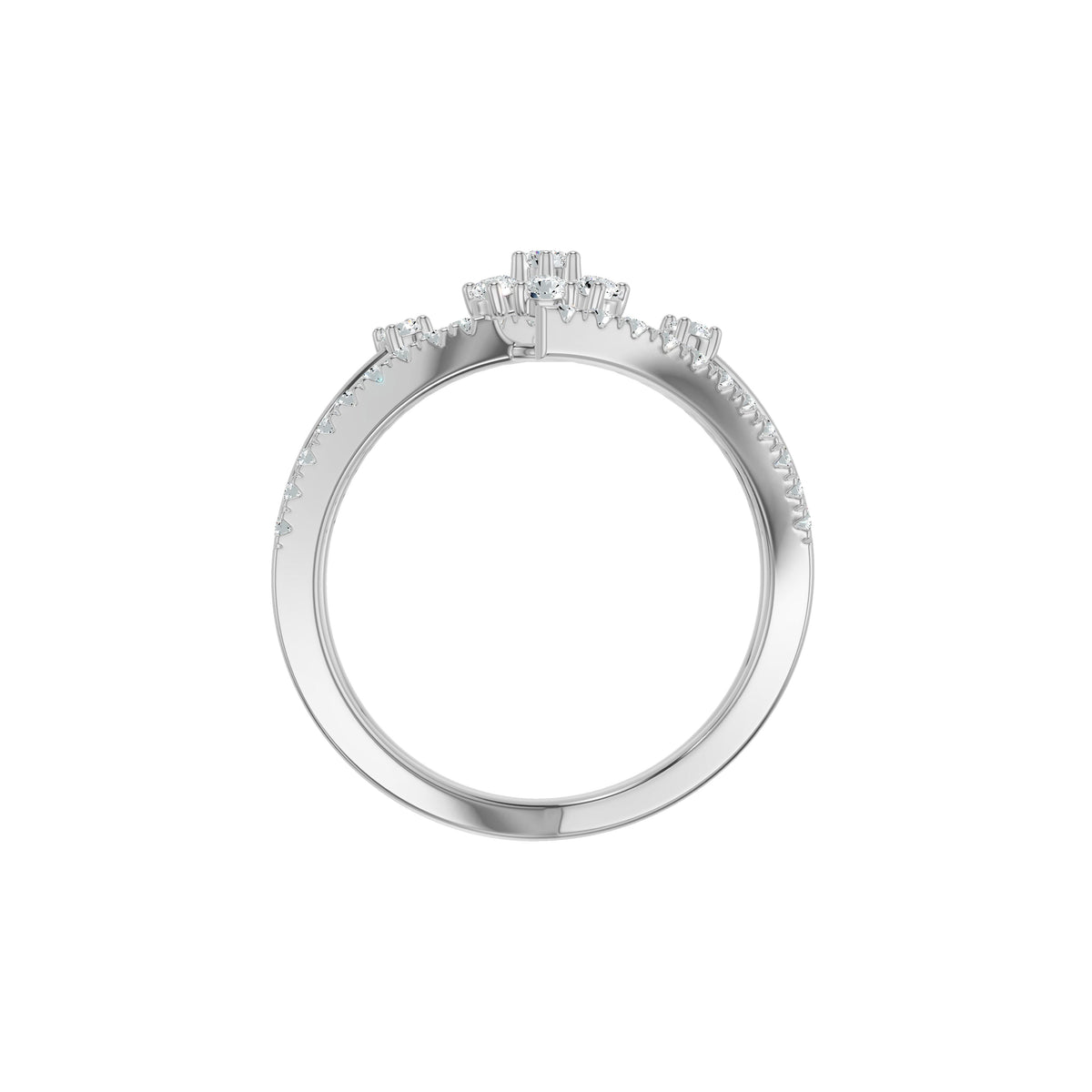 DLR002783 18 KT / White Gold / 18