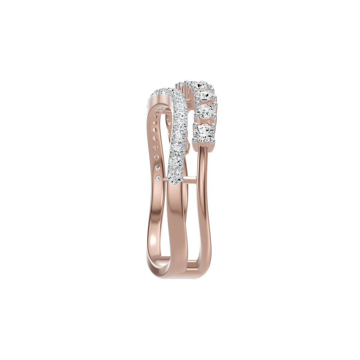 DLR002784 18 KT / Rose Gold / 18