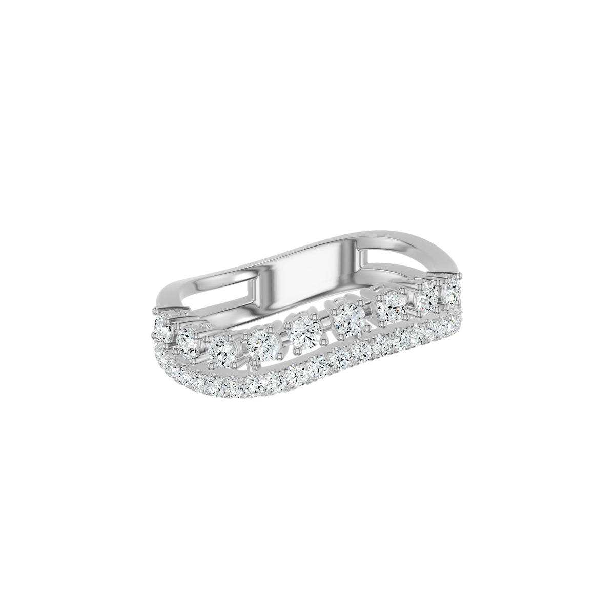 DLR002784 18 KT / White Gold / 18