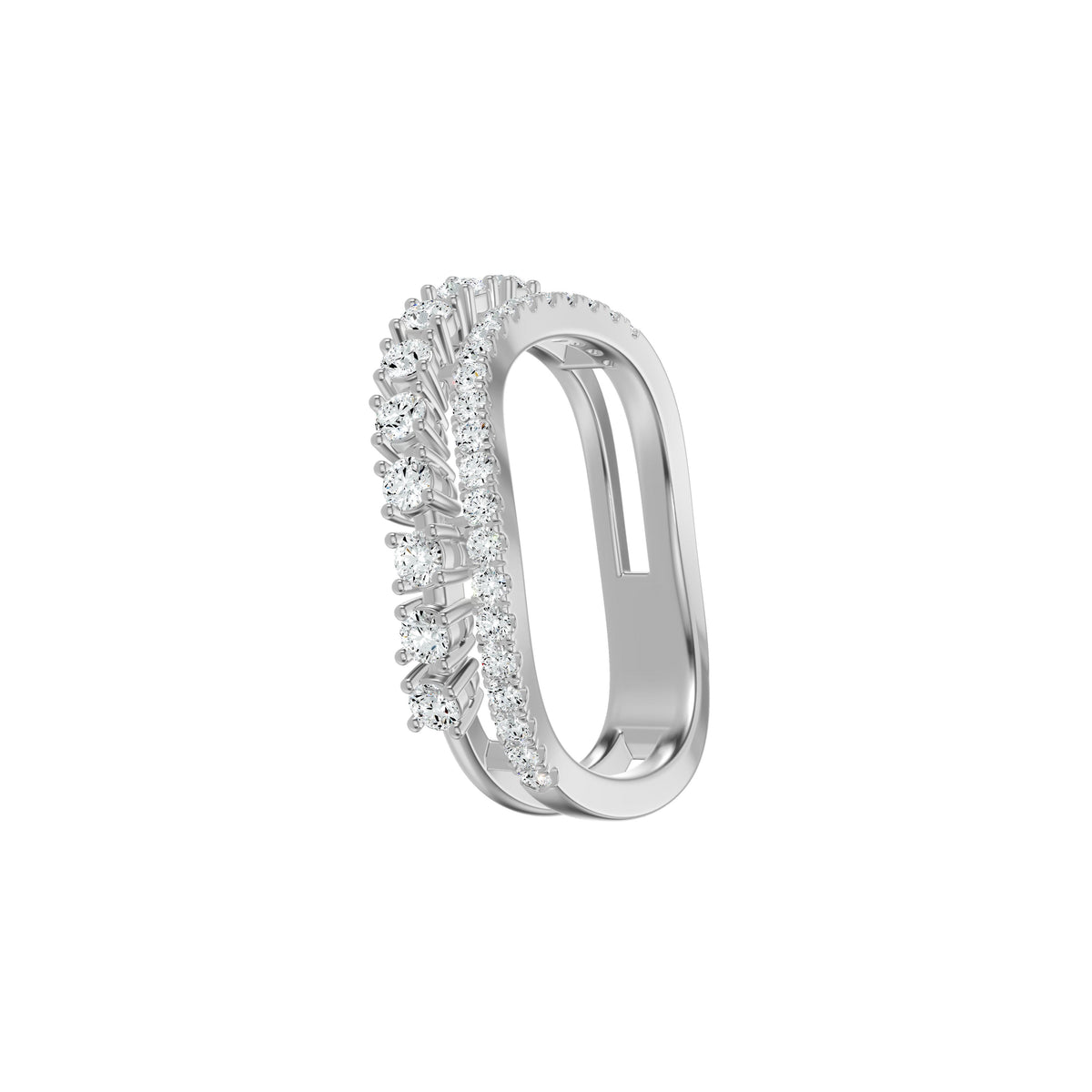 DLR002784 18 KT / White Gold / 18