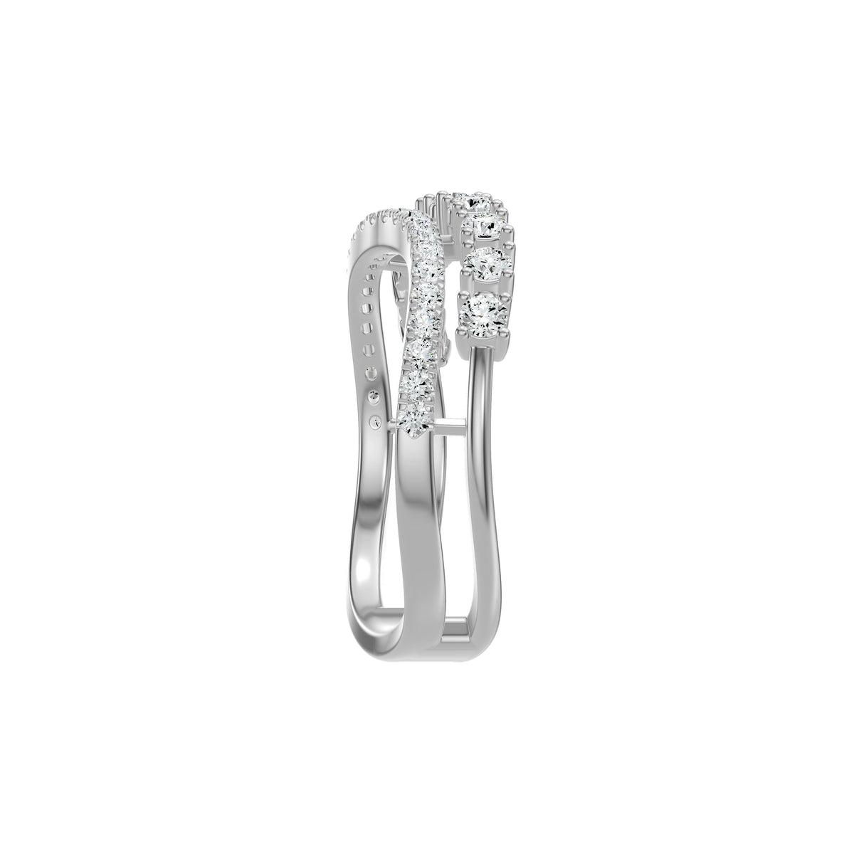 DLR002784 18 KT / White Gold / 18