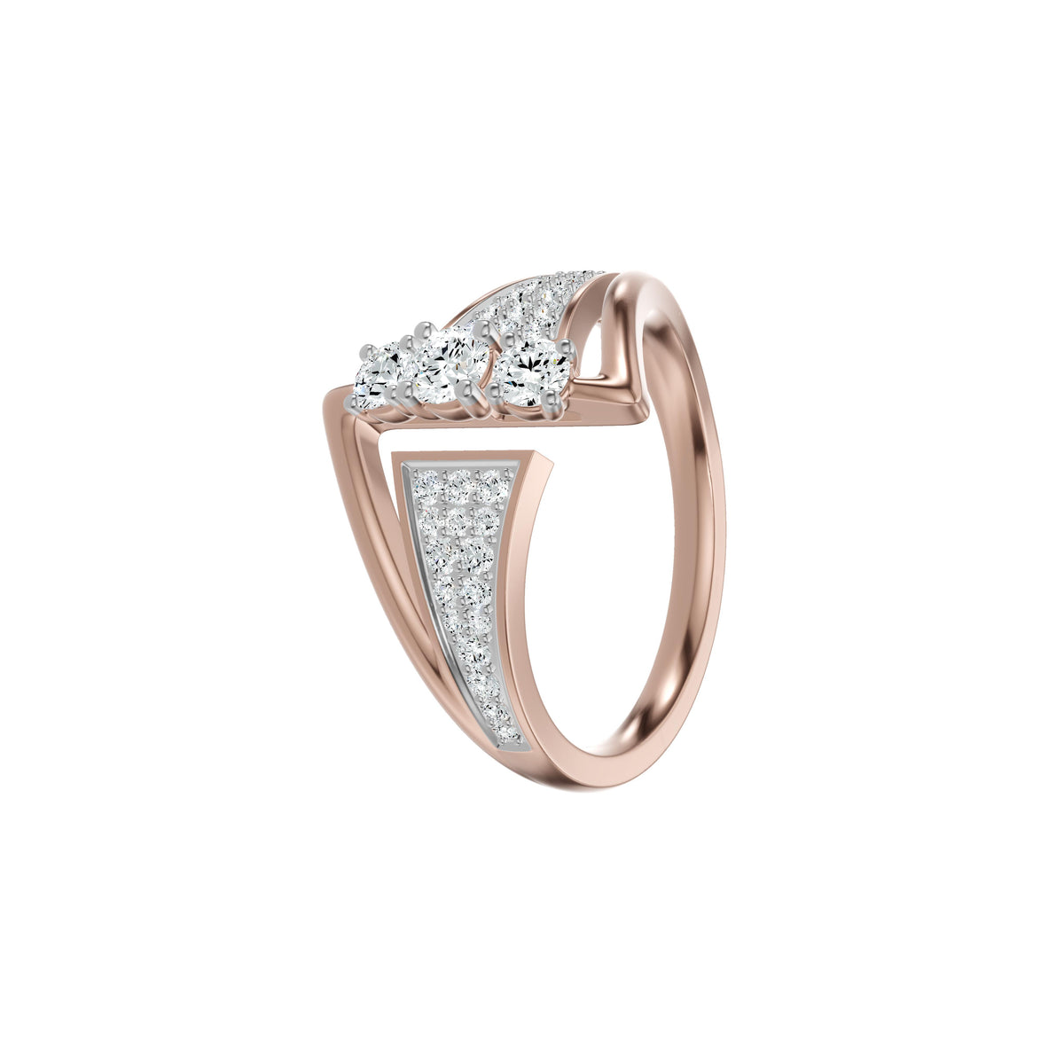 DLR002785 18 KT / Rose Gold / 18