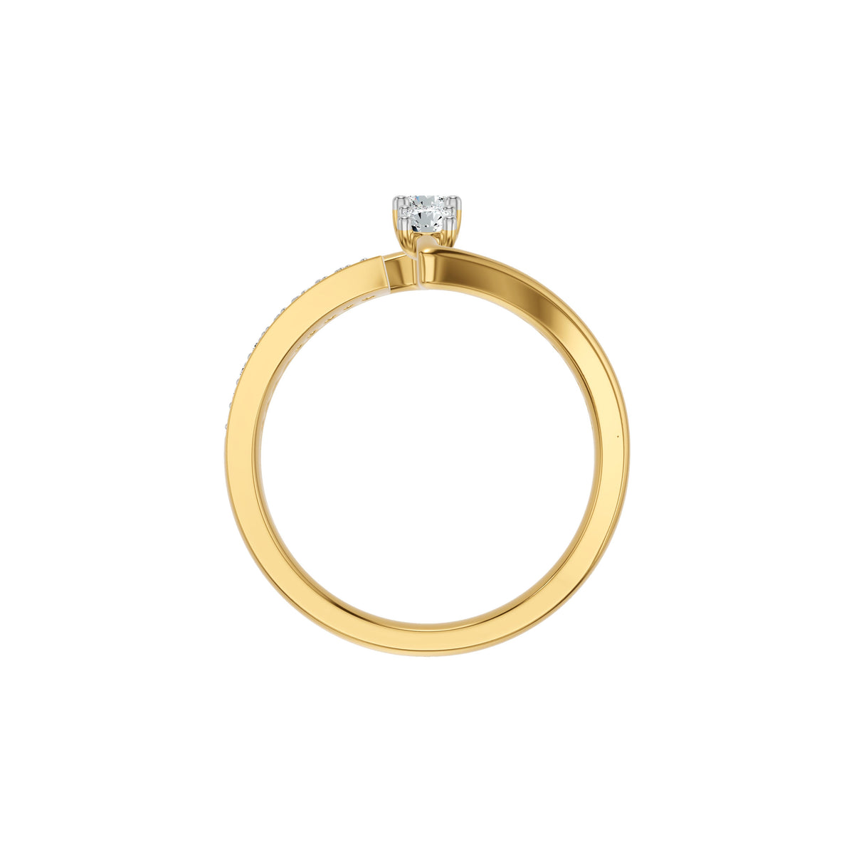 DLR002785 18 KT / Yellow Gold / 18