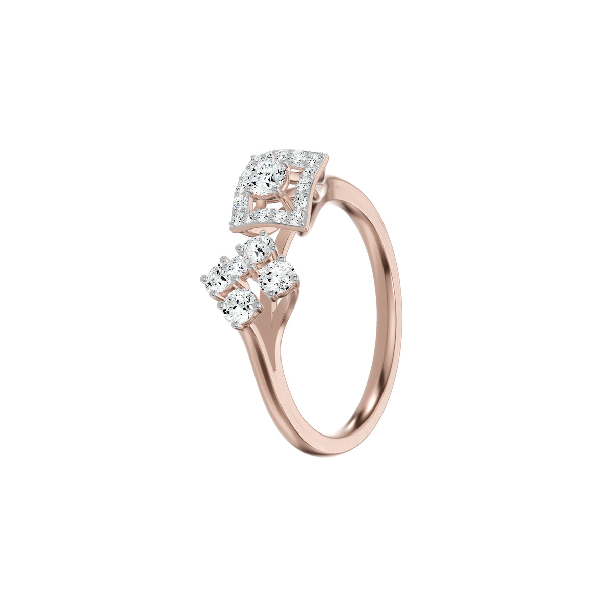 DLR002786 18 KT / Rose Gold / 18