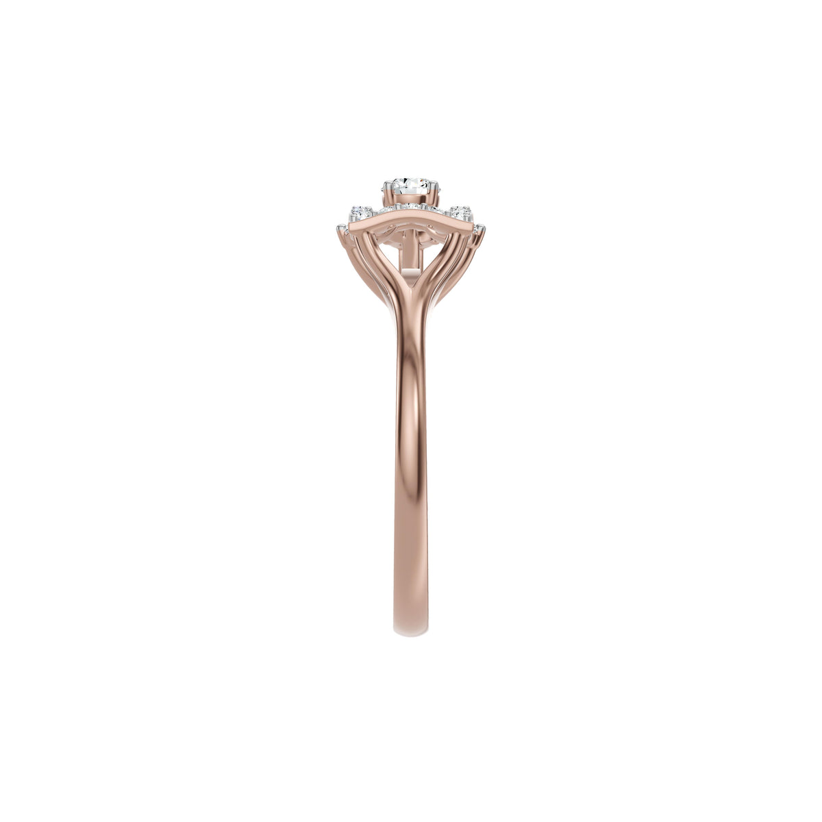 DLR002786 18 KT / Rose Gold / 18