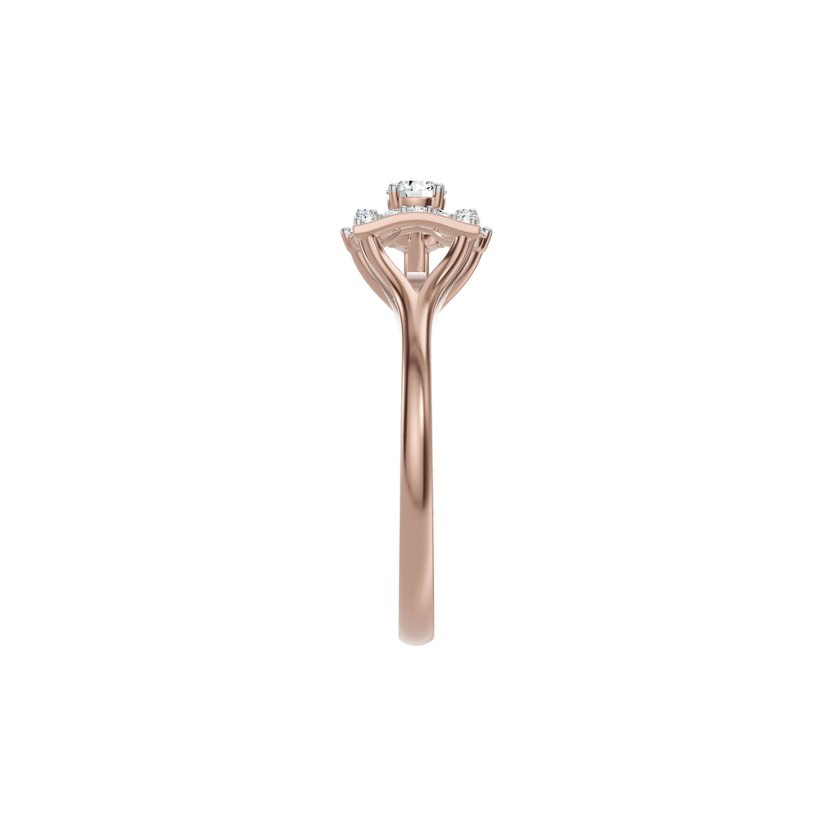 DLR002786 18 KT / Rose Gold / 18