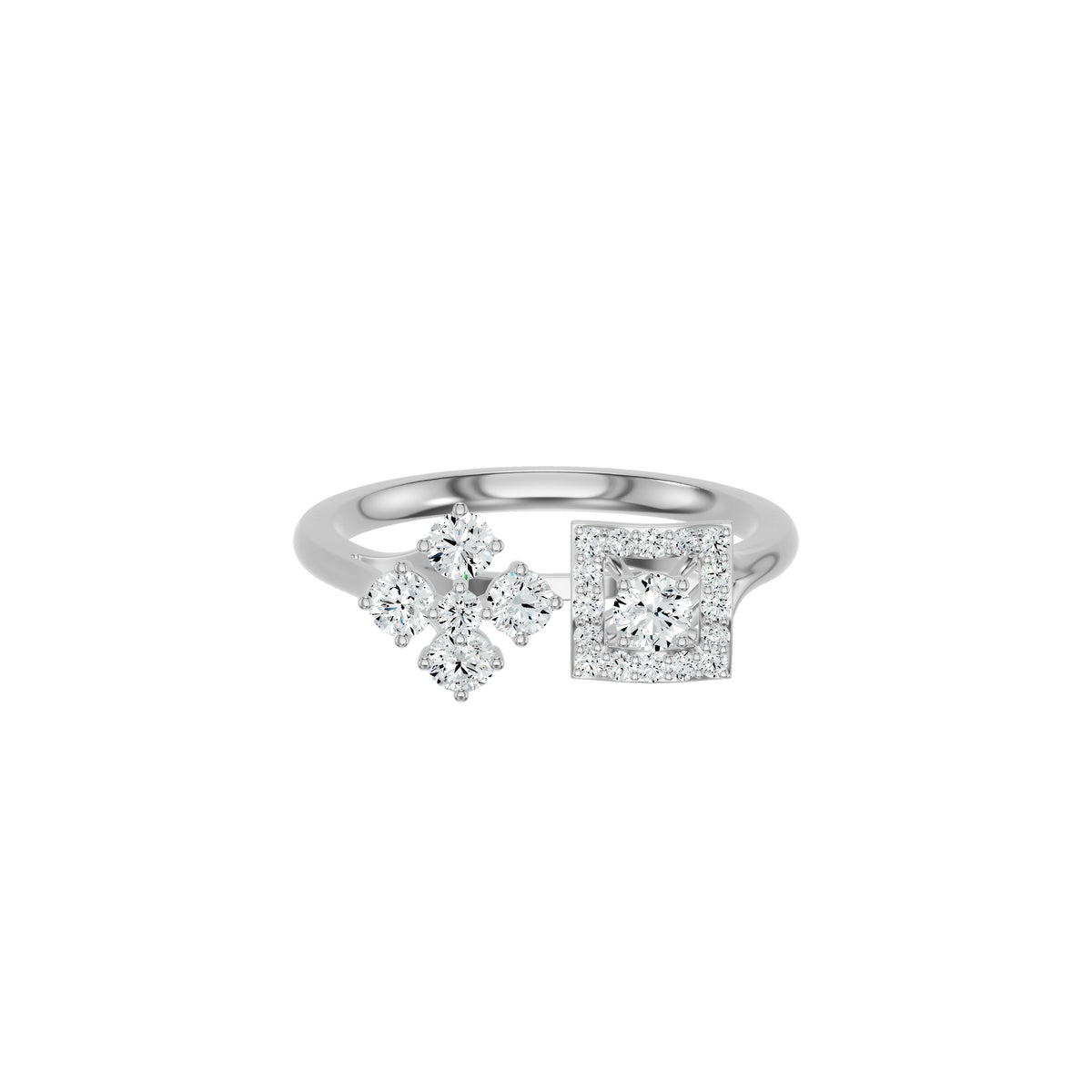 DLR002786 18 KT / White Gold / 18