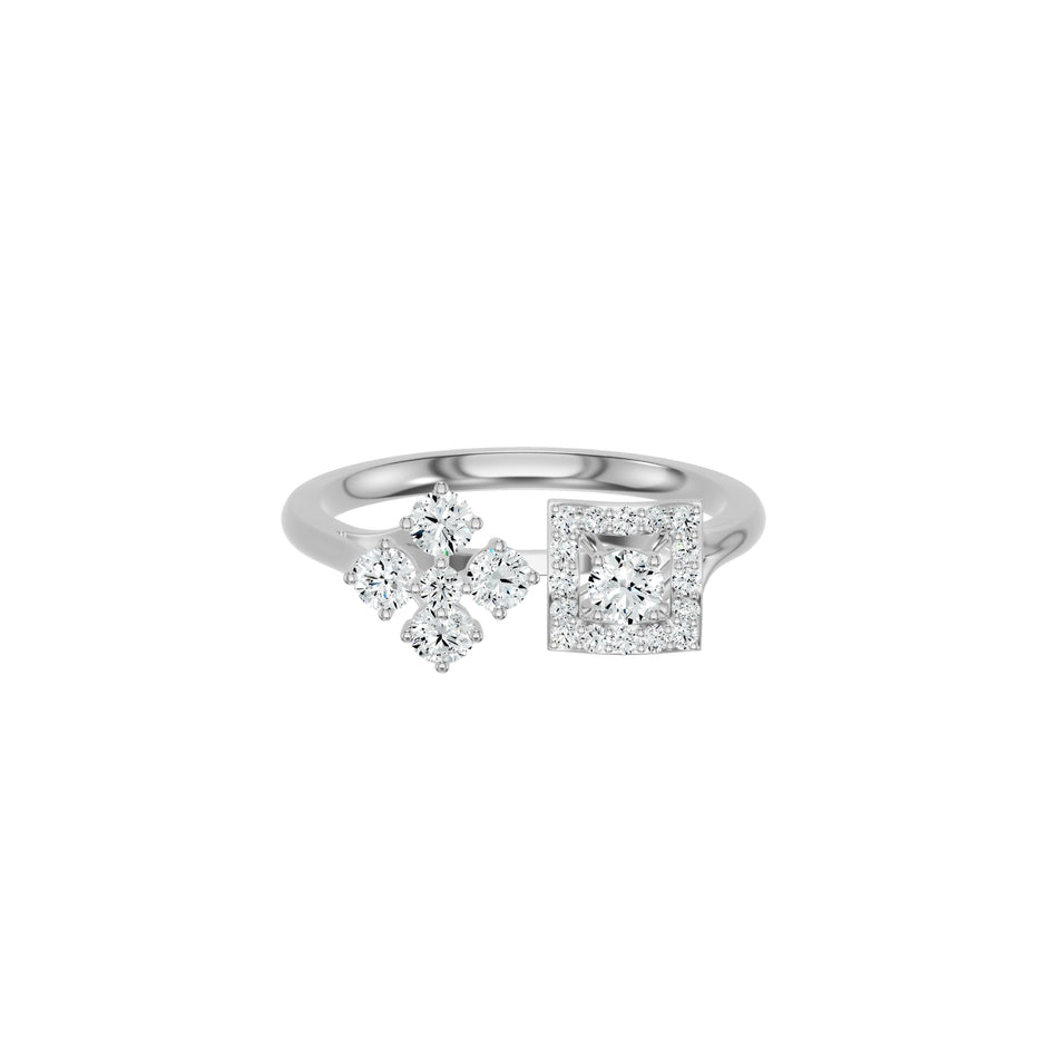 DLR002786 18 KT / White Gold / 18