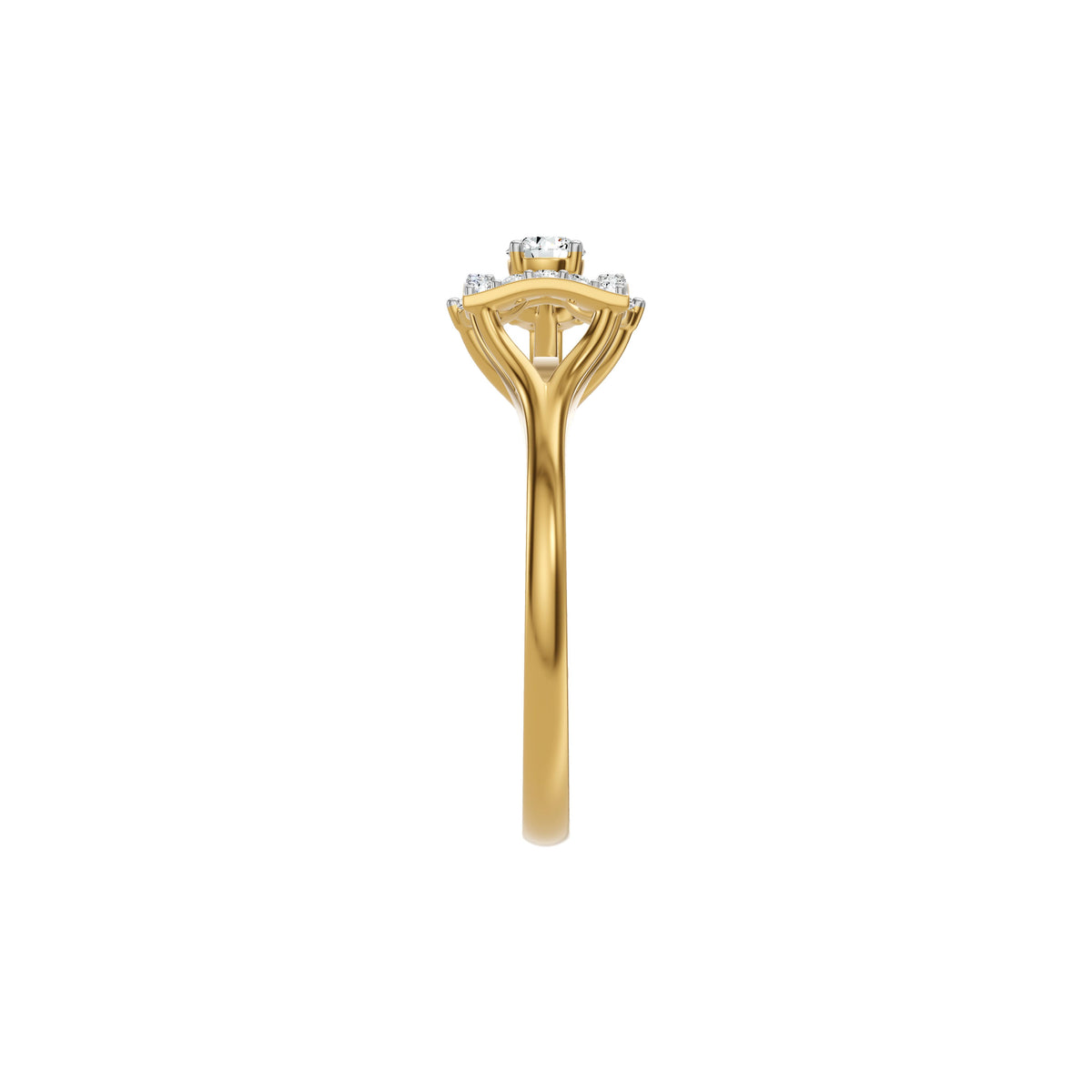 DLR002786 18 KT / Yellow Gold / 18