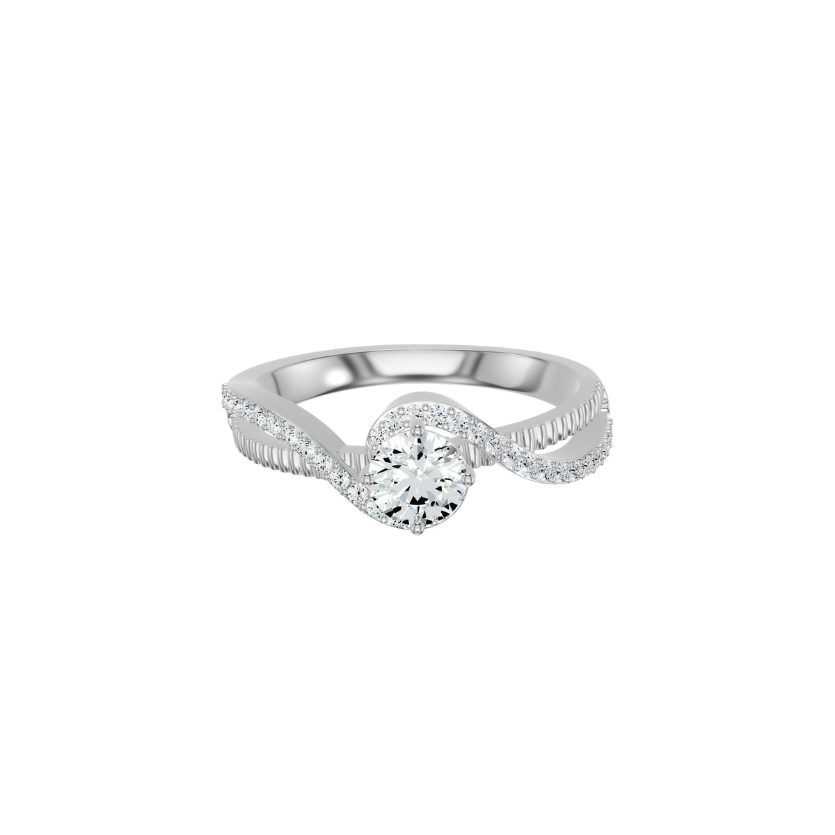 DLR002787 18 KT / White Gold / 18