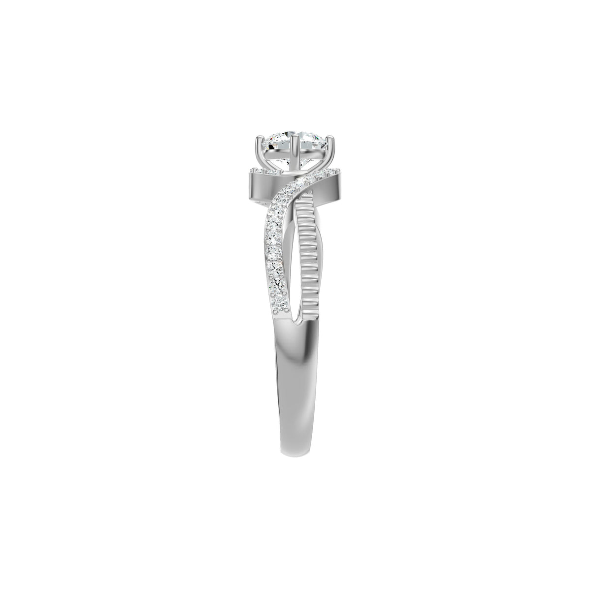 DLR002787 18 KT / White Gold / 18