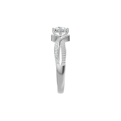 DLR002787 18 KT / White Gold / 18