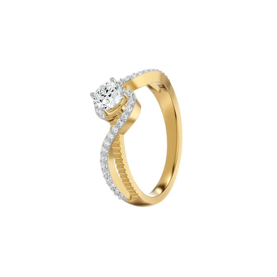 DLR002787 18 KT / Yellow Gold / 18