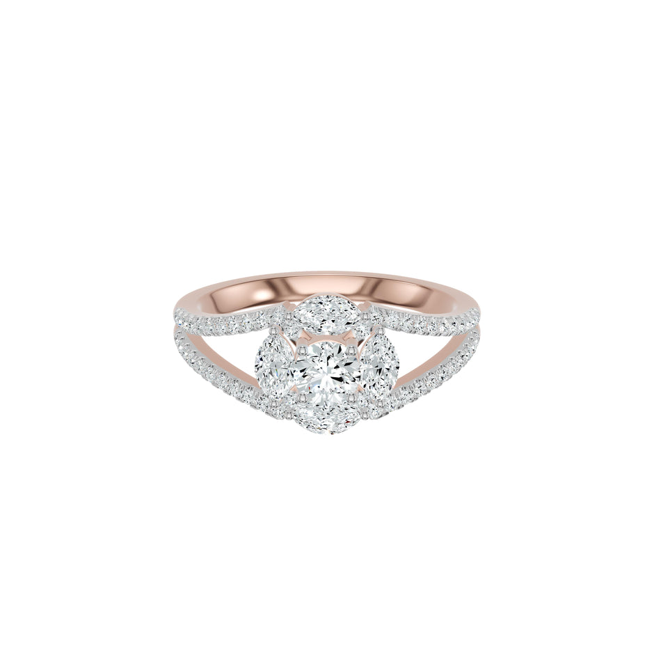 DLR002788 18 KT / Rose Gold / 18