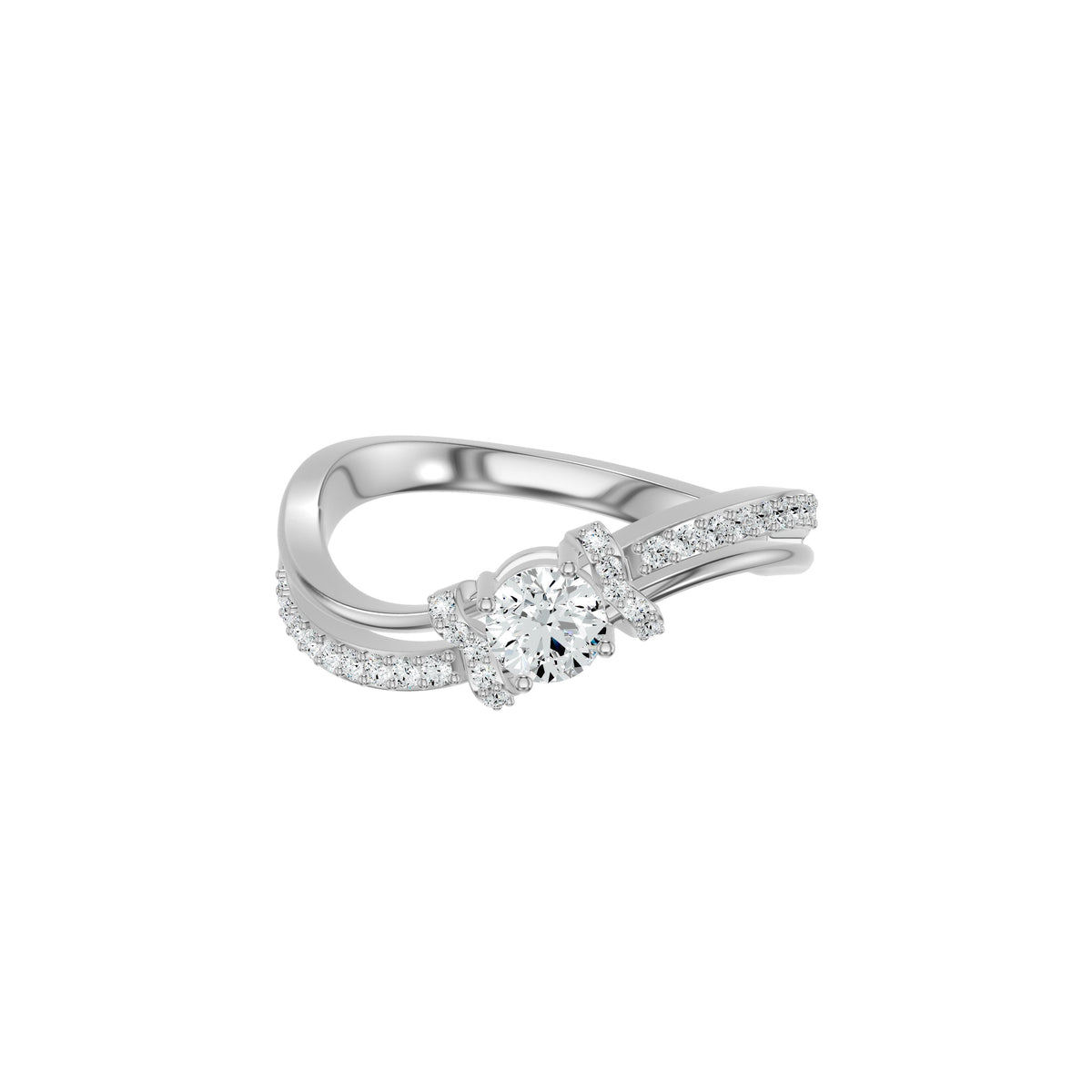 DLR002789 18 KT / White Gold / 18