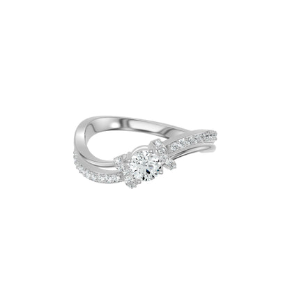 DLR002789 18 KT / White Gold / 18