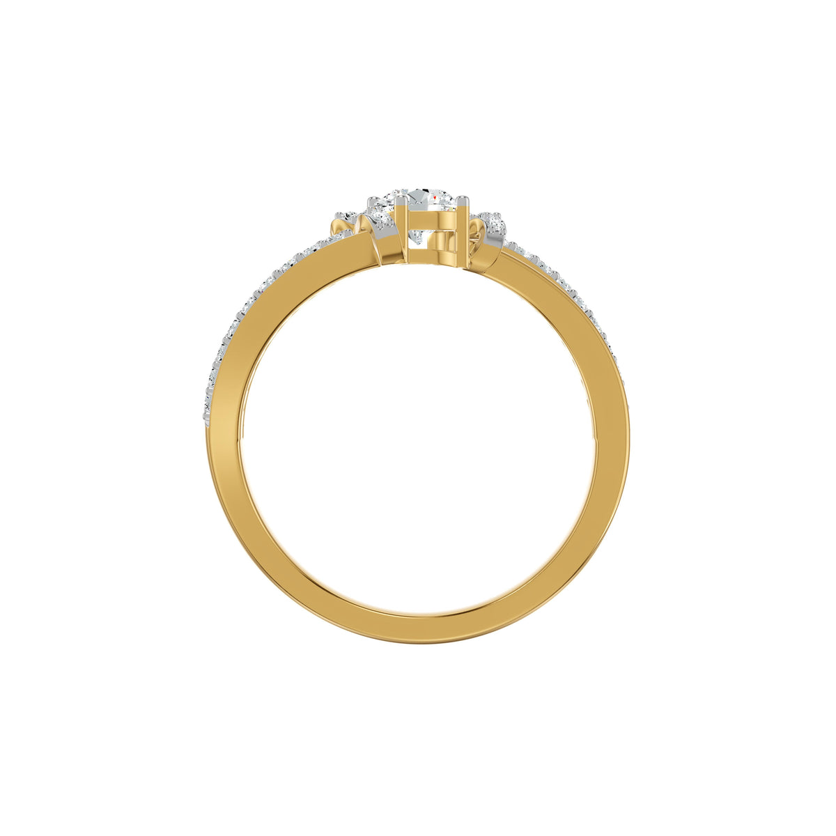 DLR002789 18 KT / Yellow Gold / 18