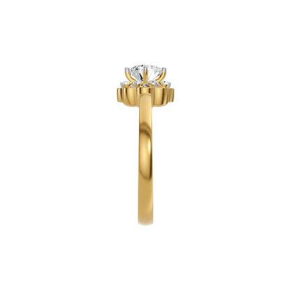 Floradelle Diamond Ring