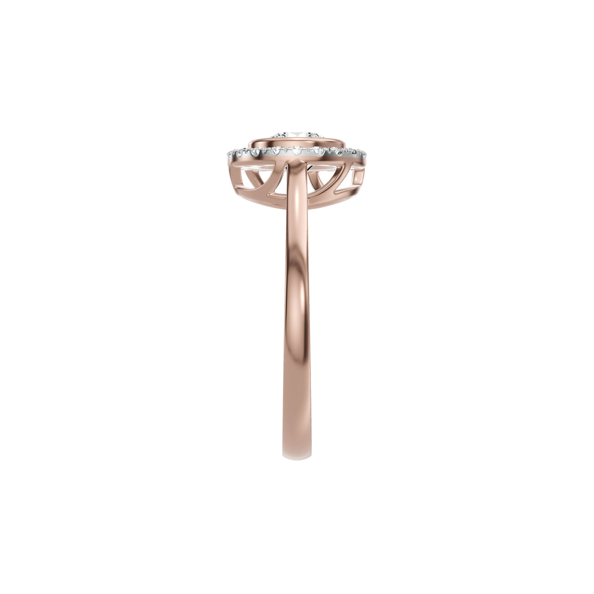 DLR002792 18 KT / Rose Gold / 18