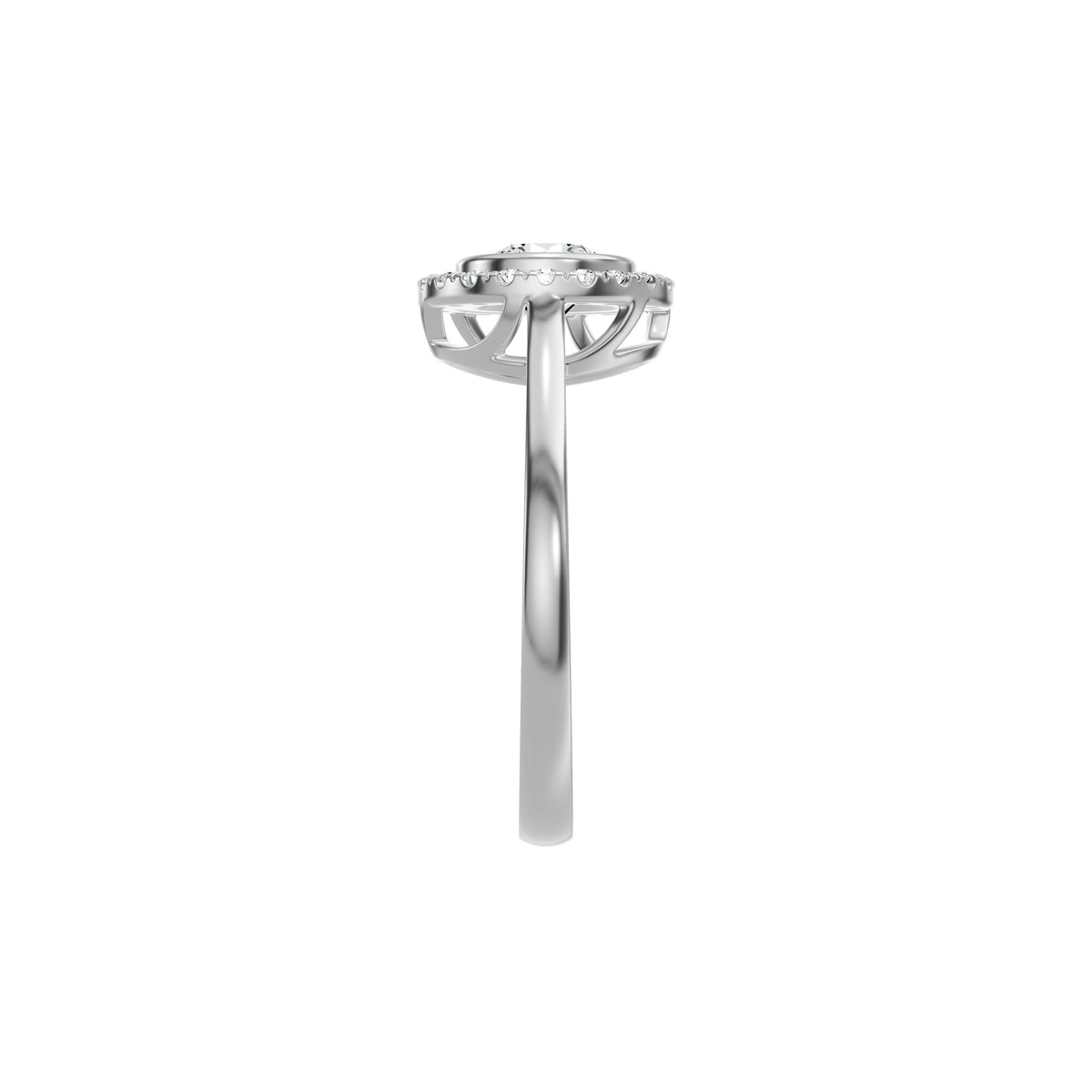 DLR002792 18 KT / White Gold / 18