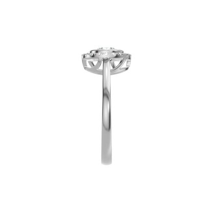DLR002792 18 KT / White Gold / 18