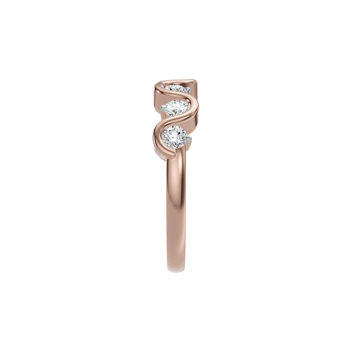 DLR002793 18 KT / Rose Gold / 18