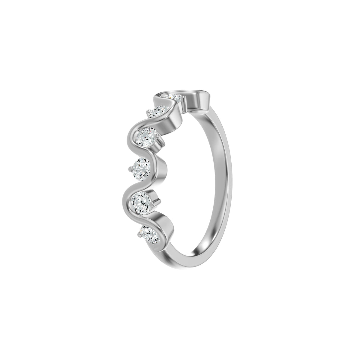 DLR002793 18 KT / White Gold / 18