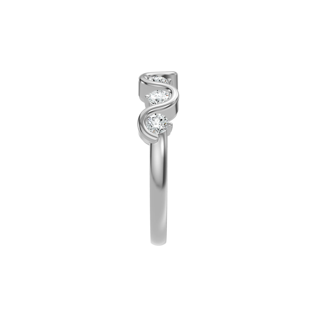 DLR002793 18 KT / White Gold / 18