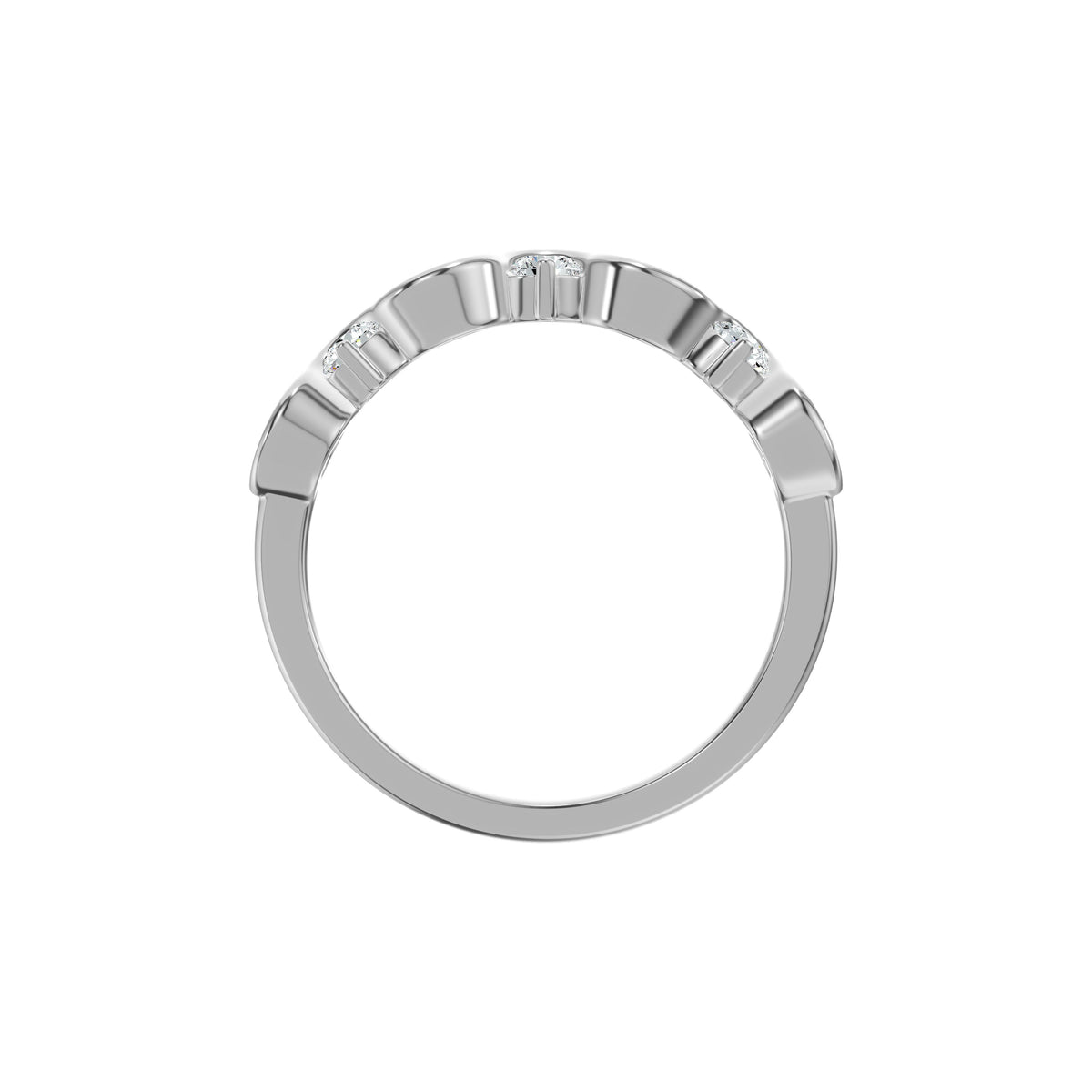 DLR002793 18 KT / White Gold / 18