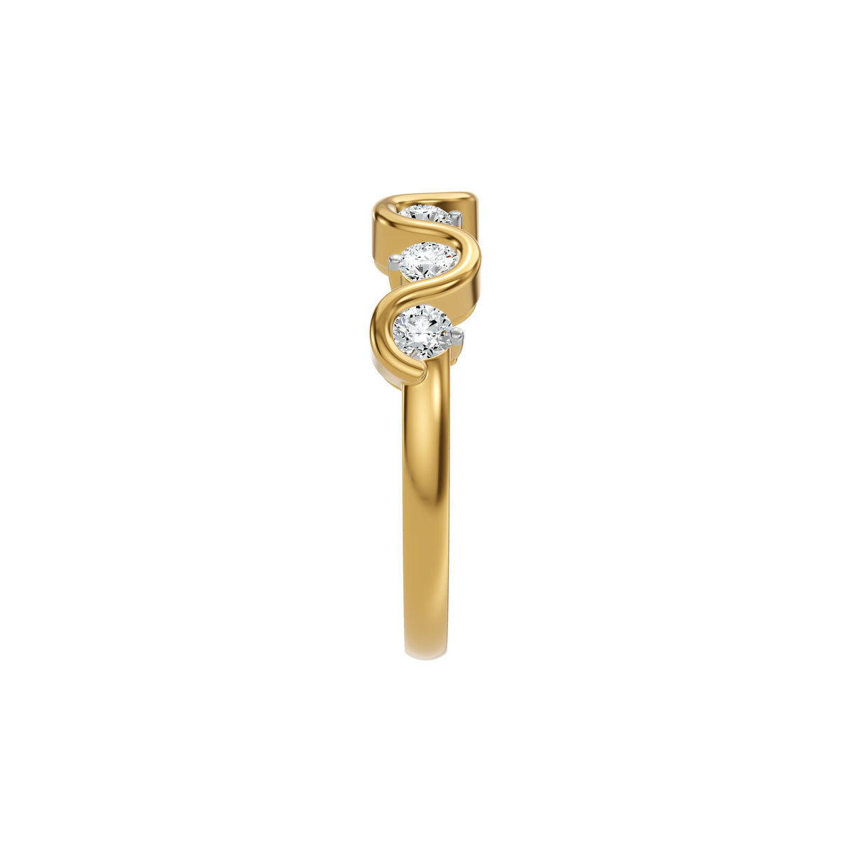 DLR002793 18 KT / Yellow Gold / 18