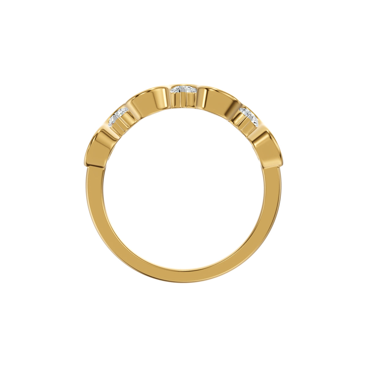 DLR002793 18 KT / Yellow Gold / 18