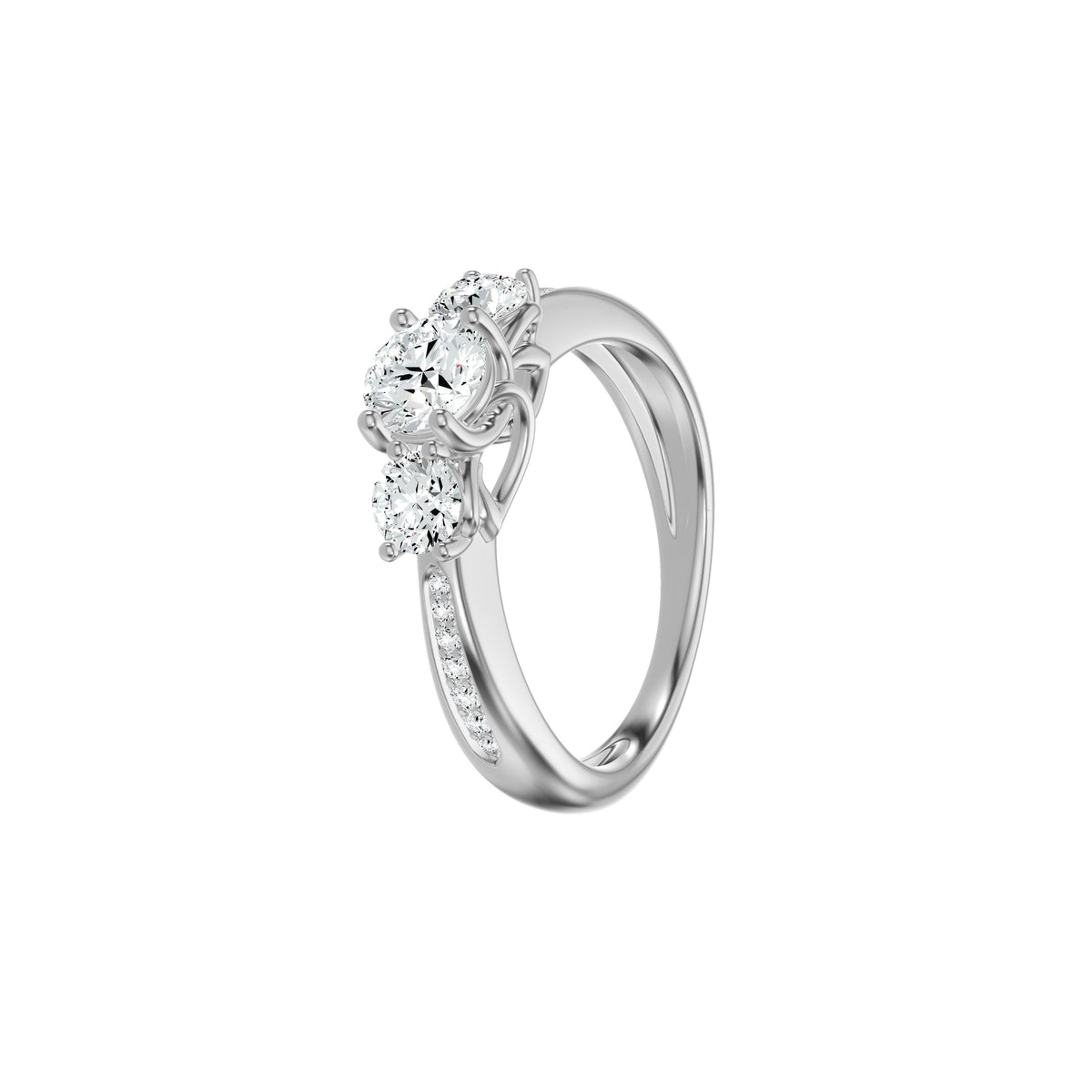 DLR002794 18 KT / White Gold / 18