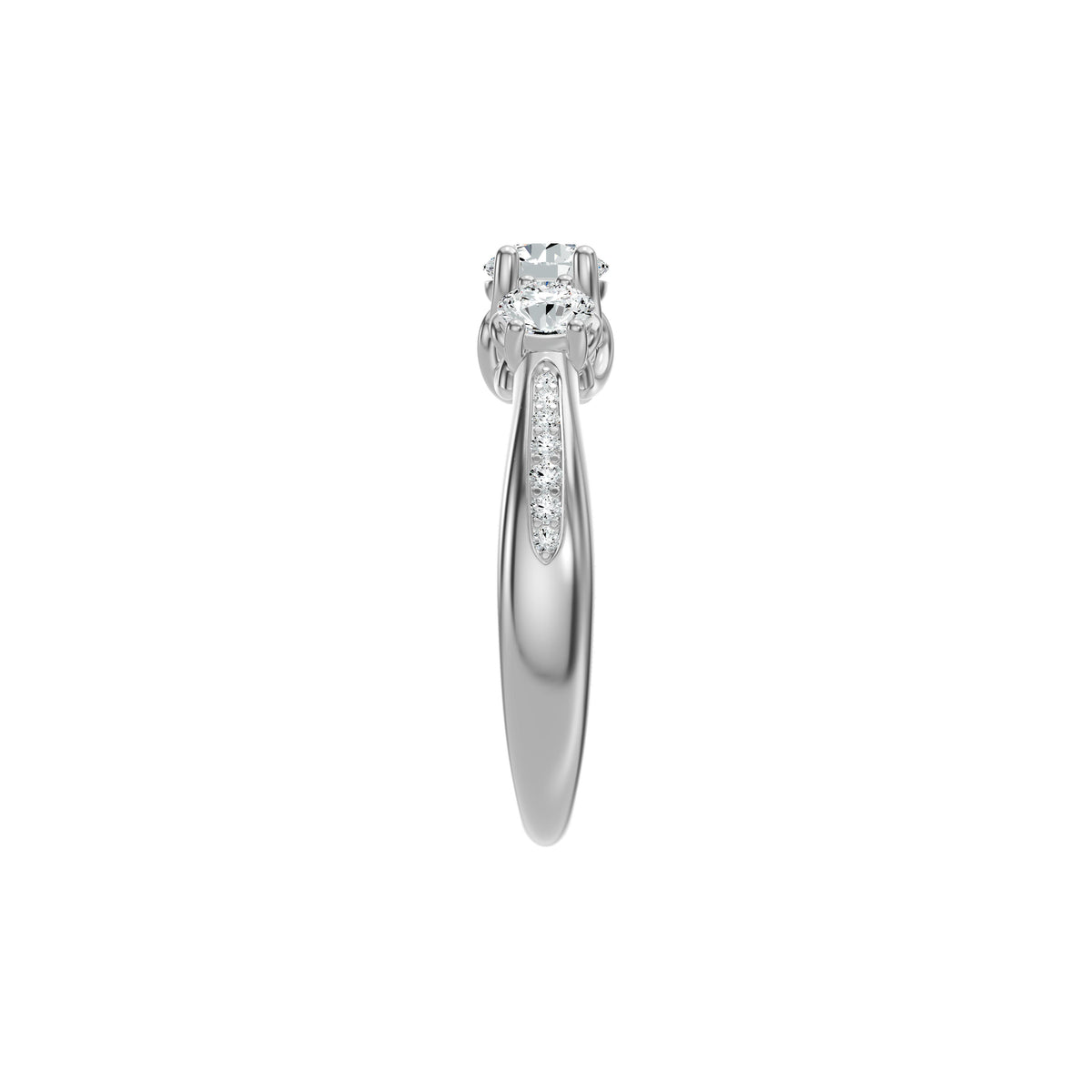 DLR002794 18 KT / White Gold / 18