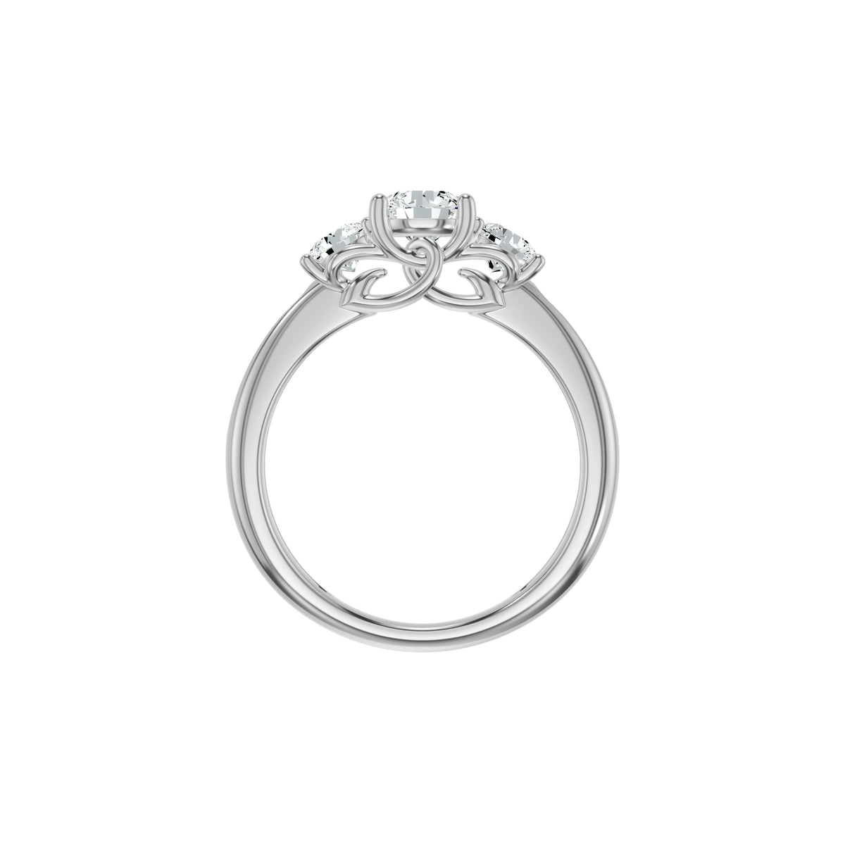 DLR002794 18 KT / White Gold / 18