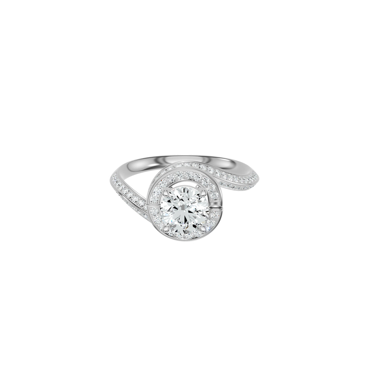 DLR002795 18 KT / White Gold / 18