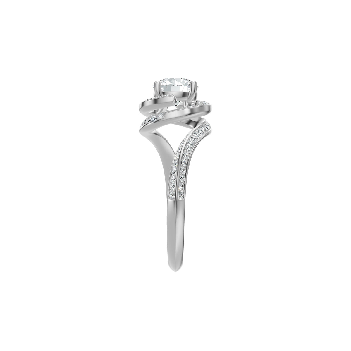 DLR002795 18 KT / White Gold / 18