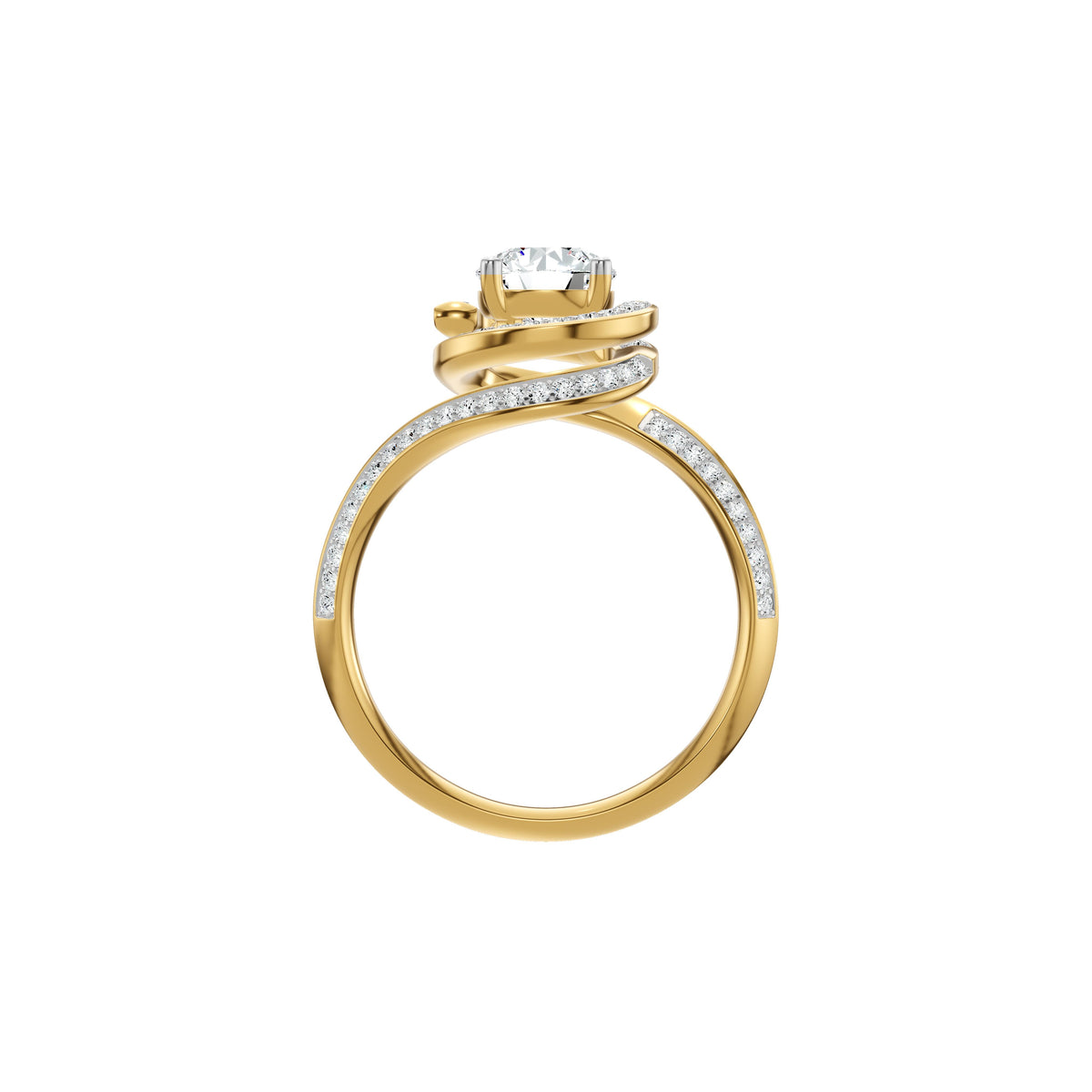 DLR002795 18 KT / Yellow Gold / 18
