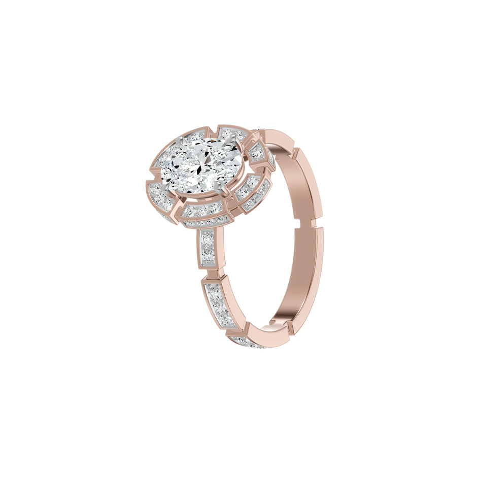 DLR002796 18 KT / Rose Gold / 18
