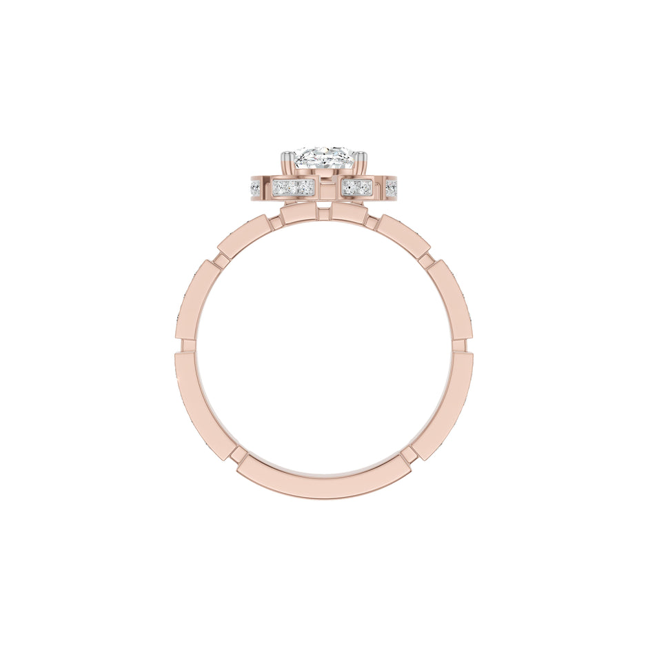 DLR002796 18 KT / Rose Gold / 18