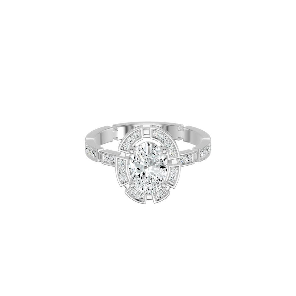 DLR002796 18 KT / White Gold / 18