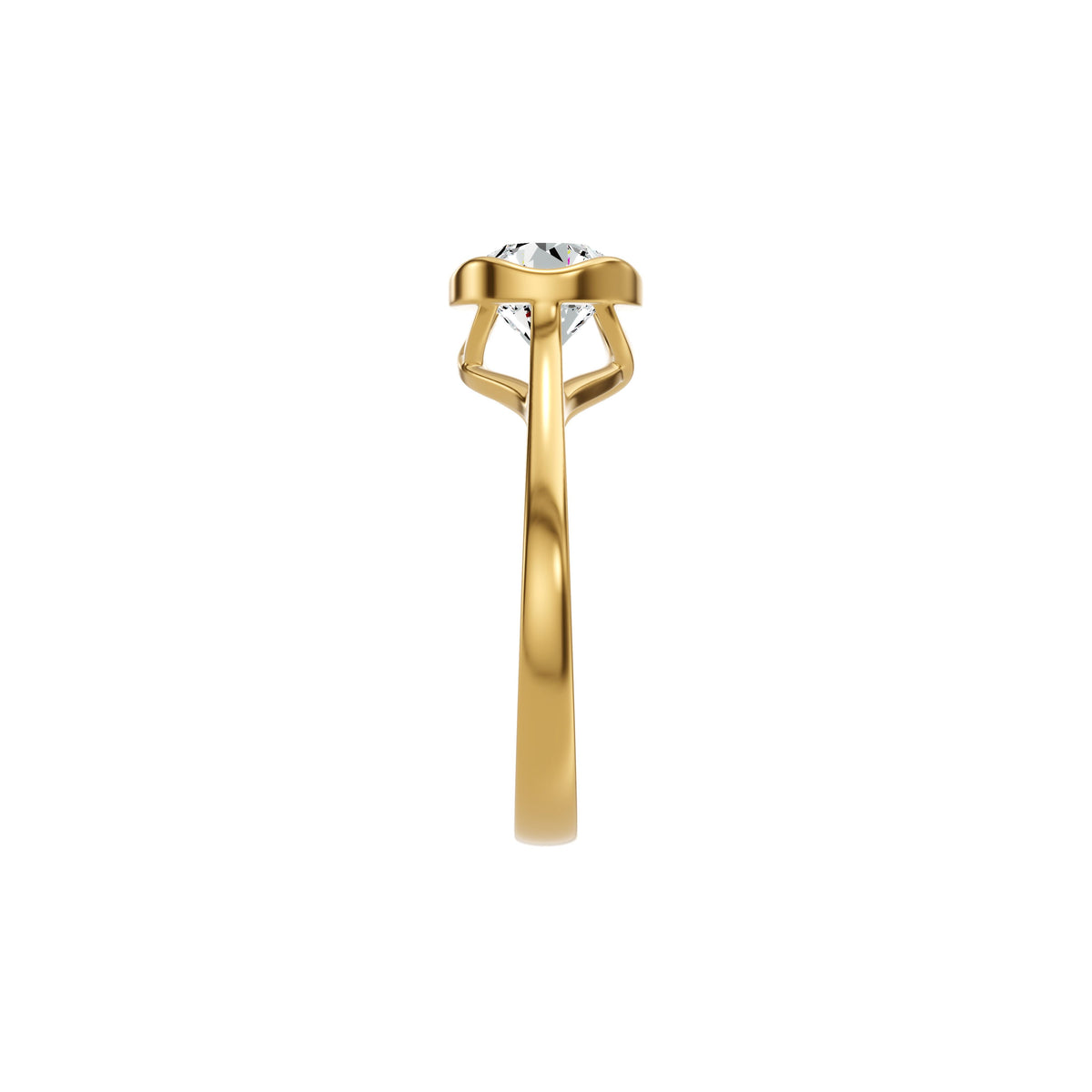 DLR002797 18 KT / Yellow Gold / 18