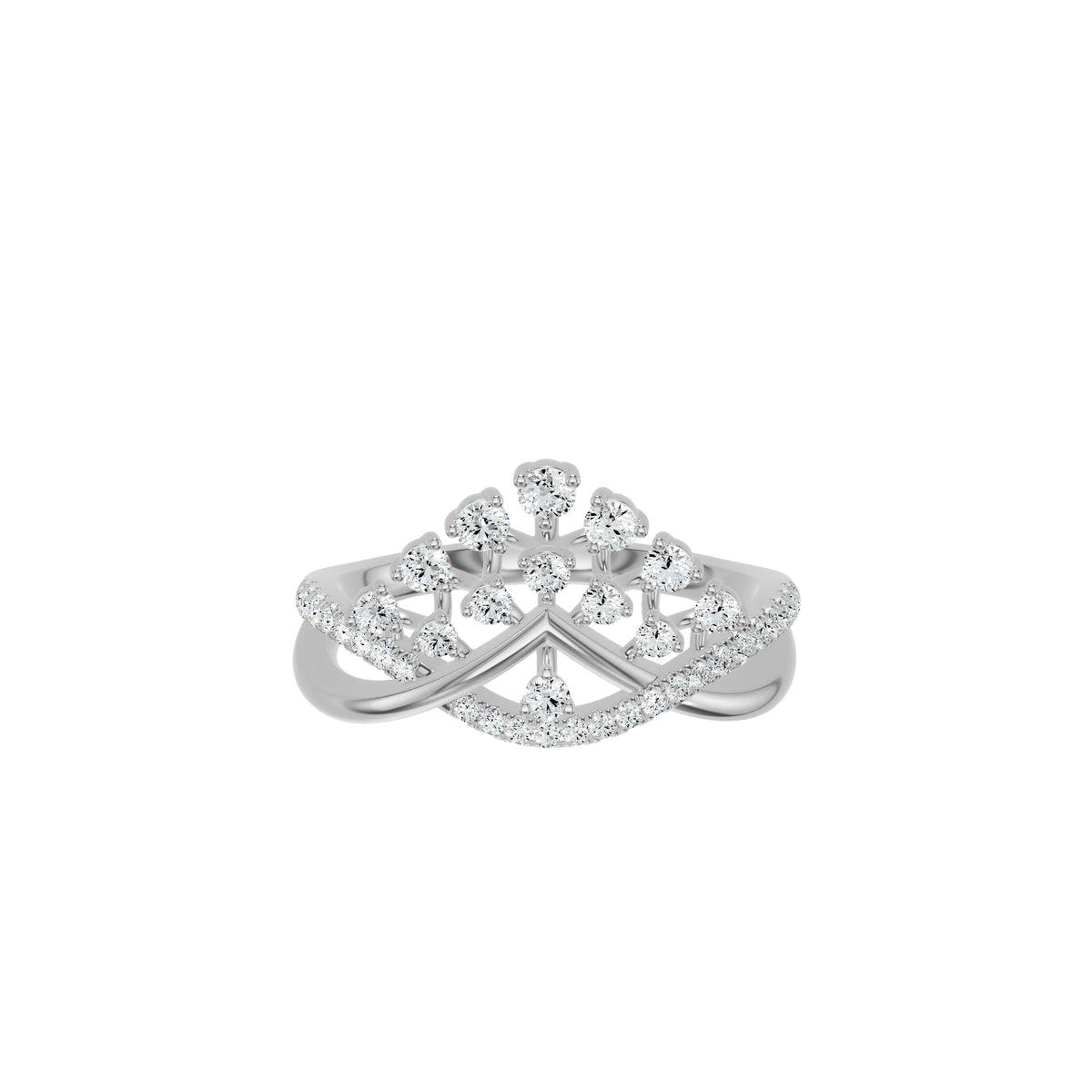 DLR002801 18 KT / White Gold / 18