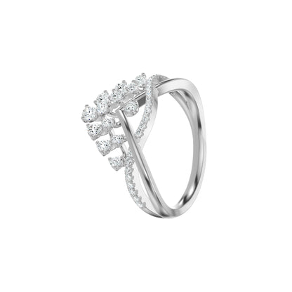 DLR002801 18 KT / White Gold / 18