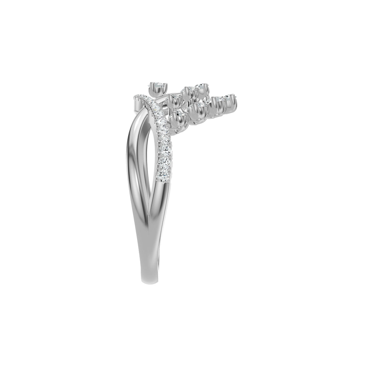 DLR002801 18 KT / White Gold / 18