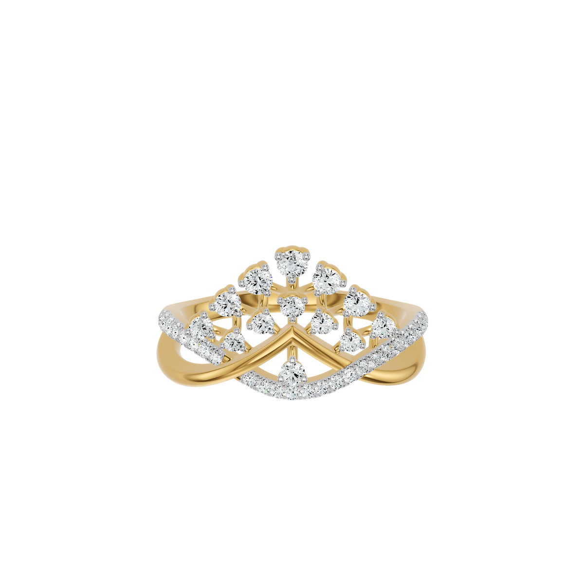 DLR002801 18 KT / Yellow Gold / 18