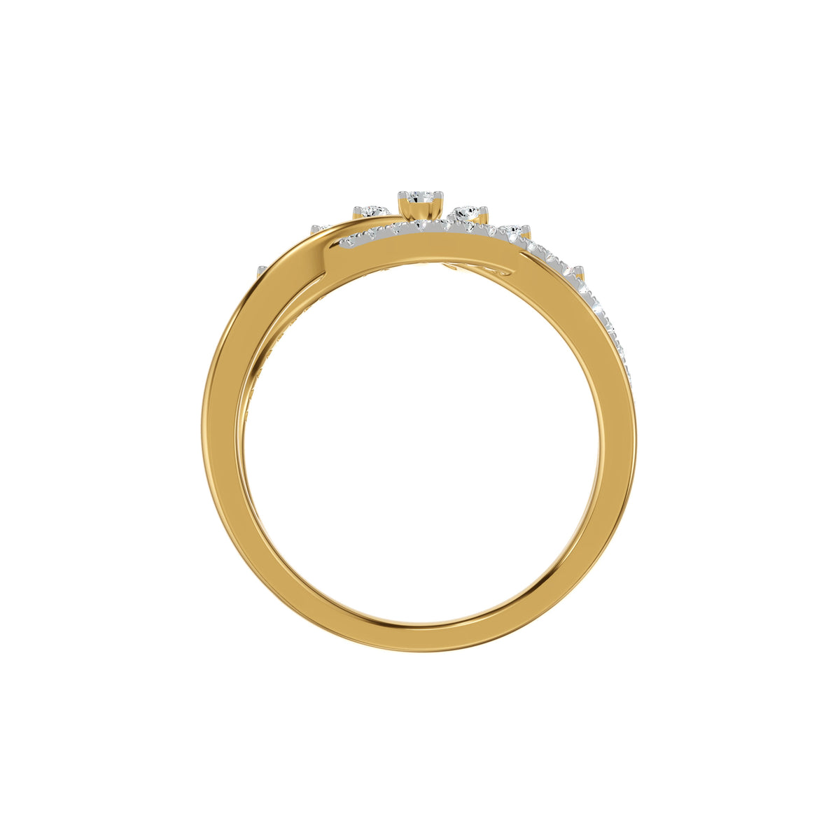 DLR002801 18 KT / Yellow Gold / 18