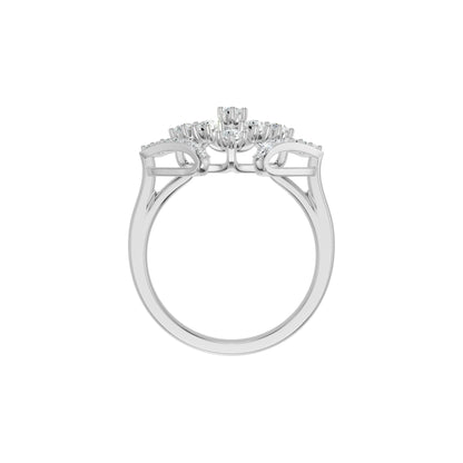 DLR002803 18 KT / White Gold / 18